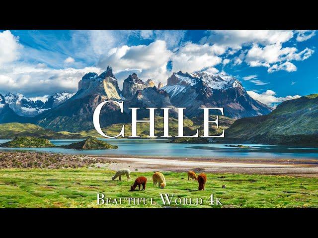 Chile 4K Relaxation Film - Meditation Relaxing Music - Nature Soundscape