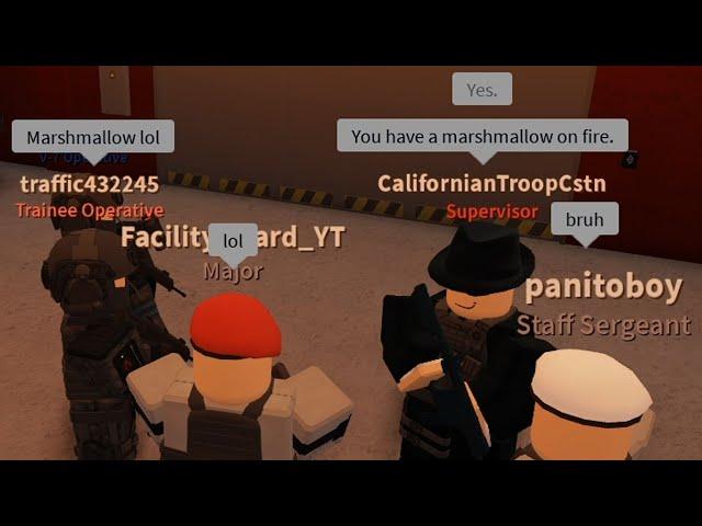 Roblox SCP Guard Major