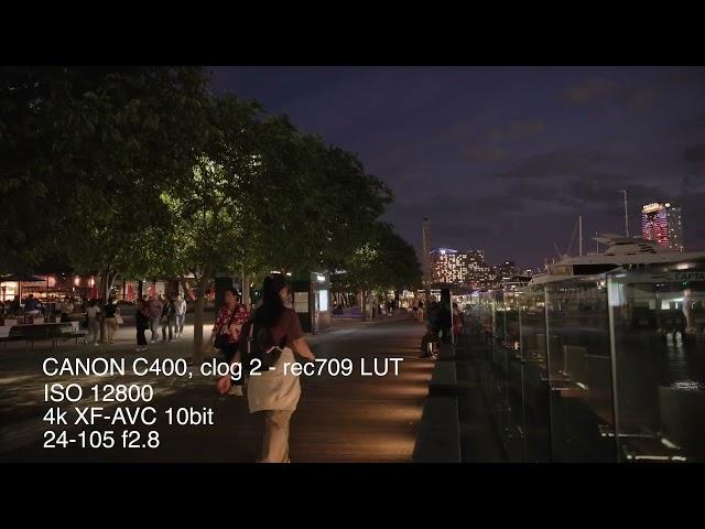 Canon C400 - ISO 12800 quick test