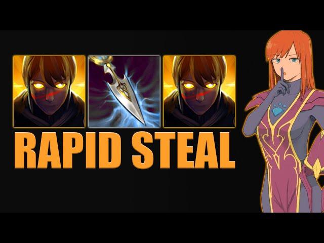 Rapid Steal GLAIVES OF WISDOM + UNLEASH | Ability Draft