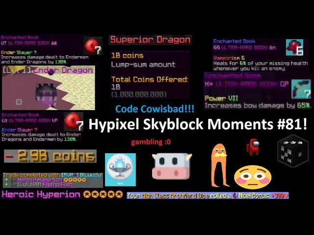 WHAT! (hypixel skyblock moments #81)