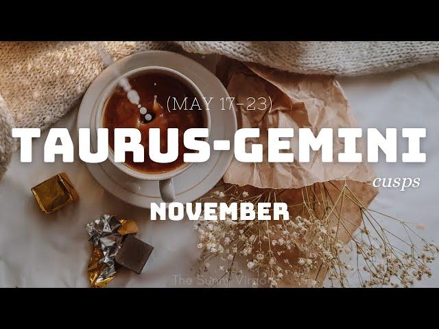 TAURUS GEMINI CUSP  It All Happens For A Reason  NOVEMBER 2024 Love & Career Tarot Reading