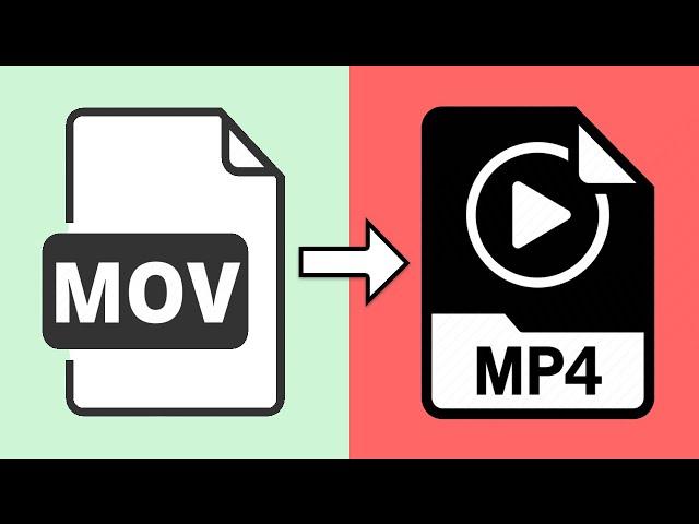 How To Convert MOV To MP4