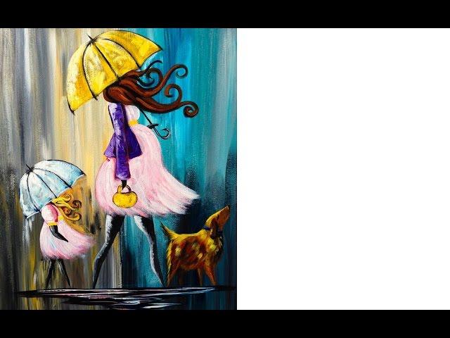 Easy Acrylic Painting Tutorial | Baby Shower | The Art Sherpa | TheArtSherpa