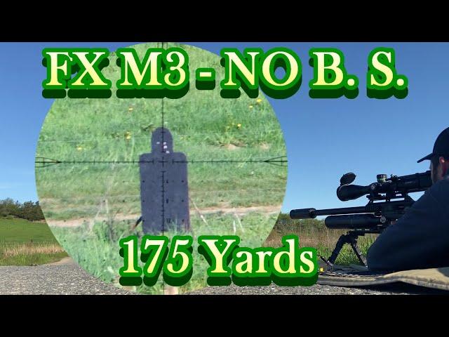 FX MK2 or M3? | Groups at 175 Yards | No Tricks | Long Range Airgun