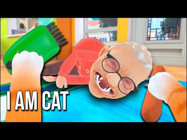 I Am Cat | A NEW Update Allows Me To Shave Grandma And Make Her A Horse!