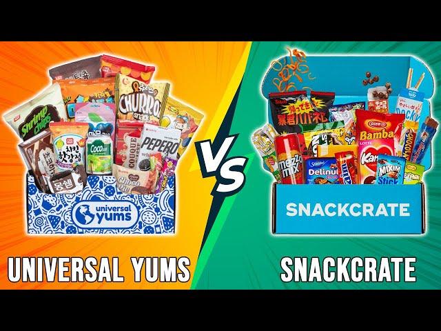 Universal Yums vs SnackCrate- How Do They Compare? (Which One Is Worth It?)