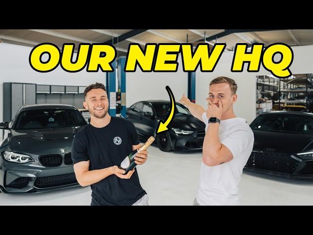 HOW WE WENT FROM £100 TO A GLOBAL VEHICLE STYLING SHOP! - NEW HQ