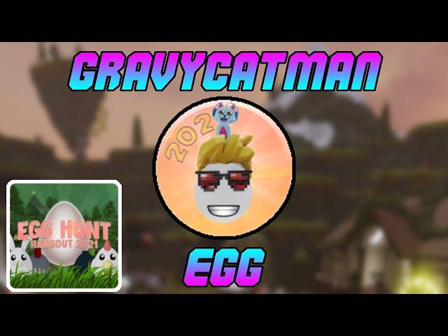 How to get GravyCatMan Egg in Roblox Egg Hunt 2021 Hangout