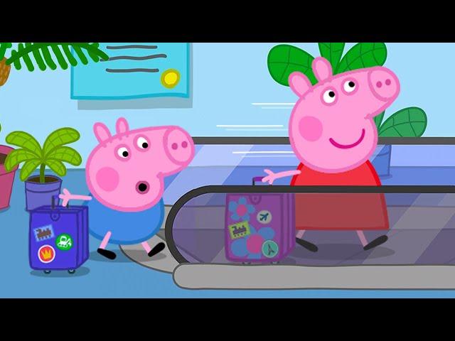 The Airport Travelator! ️ | Peppa Pig Tales Full Episodes