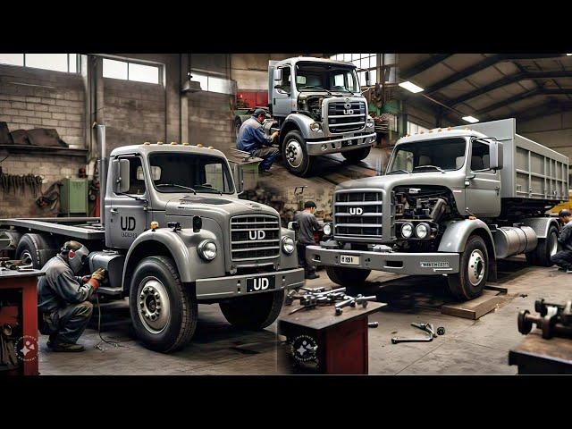 The Process Of Handcrafting & Fitting A UD Truck Chassis In A Local Workshop