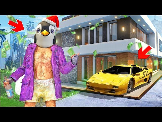 БОМЖ КУПИЛ НОВЫЙ ДОМ В ГТА 5 ! СЕРИАЛ ВЫЖИВАНИЕ БОМЖА В GTA 5 ONLINE #2 !