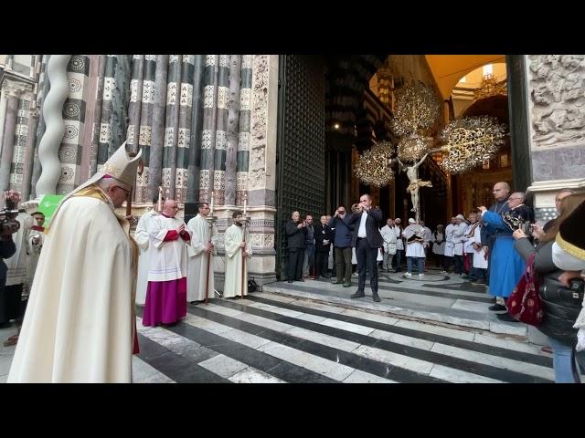 29 dicembre 2024 - Il suono dello Jobel ha aperto l'Anno Santo a Genova