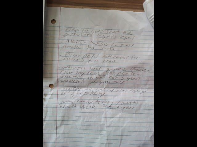 I Found a Gun Control Policy I Wrote 2 Years Ago LMAO (6/2/25)