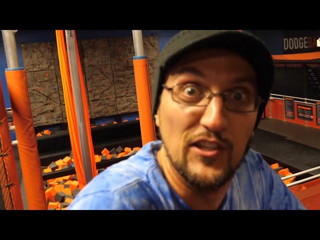 TRAMPOLINE IS LAVA!  Sky Zone X World Jump Day (FV Family Activities Vlog)