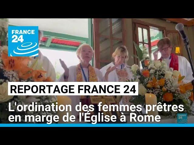 Synode à Rome : l'ordination des femmes prêtres en marge de l'Église • FRANCE 24