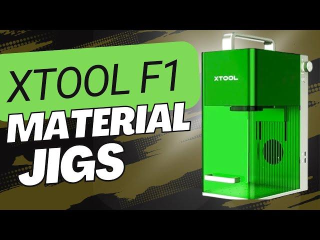 xTool F1 Material Jigs for easy Alignment