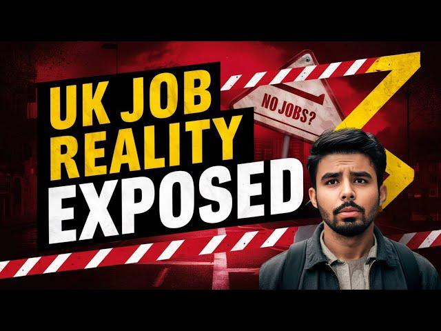 The JOB REALITY in UK | Is It Still Worth Coming to UK | Do UK have JOBS for International Students?