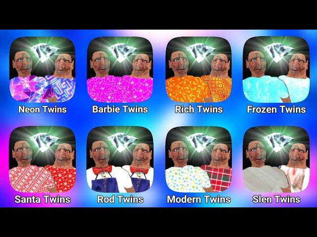 The Twins All New Mods || Barbie The Twins | Christmas The Twins | The Twins X | Rich |Barbie Granny