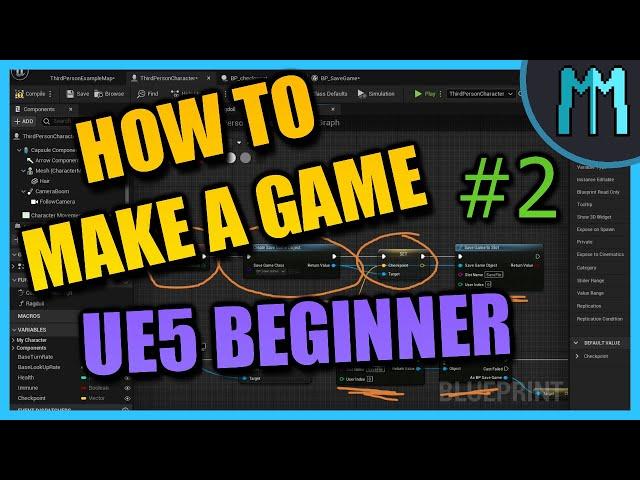 Animations & Blueprints - UE5 Beginner Tutorial #2