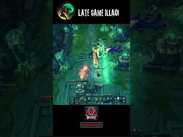 Late Game Illaoi Destroys Everything in Her Path!  #LeagueOfLegends #Unstoppable