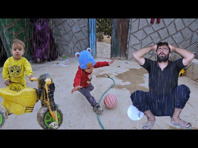 Arad's life in the absence of Saifullah in the rain / nomad documentary  