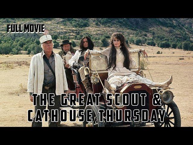 The Great Scout & Cathouse Thursday | English Full Movie | Comedy Western