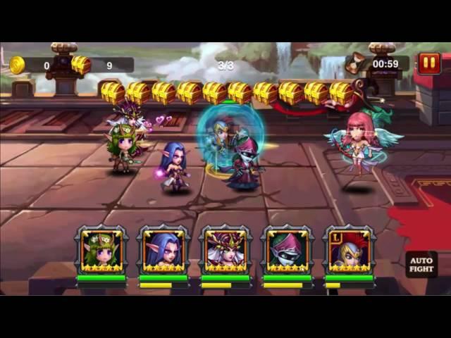 Heroes Charge - TL93 - Hero Trial - Valkyrie Showdown - Difficulty 8 - 3 stars