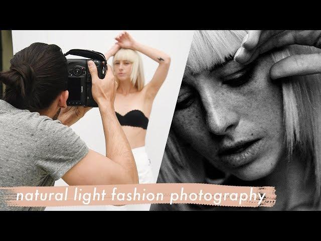 Natural Light Fashion Photography demo with Lucas Passmore