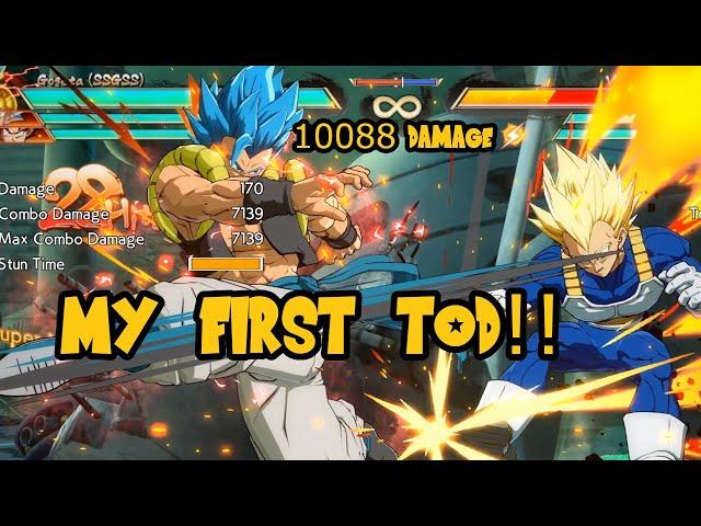 Finally Learned my First TOD!! Gogeta w/ No Assists