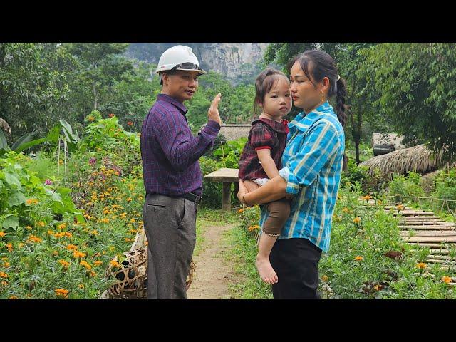 Farewell Moments: Tan Returns to Work, While An and Daughter Build a Pigpen