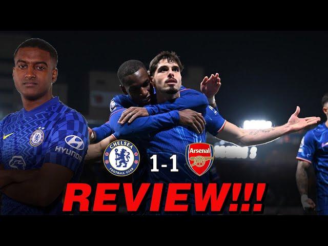 3RD BUT SICK OF NOT BEATING THESE SCRUBS! | CHELSEA 1-1 ARSENAL LIVE REVIEW + REACTION