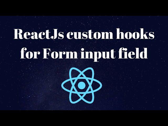 Using React custom hook to manage form input fields better