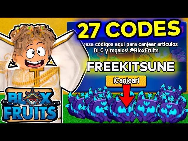 27 CODIGOS de BLOX FRUITS CODES ROBLOX  *OCTUBRE 2024*