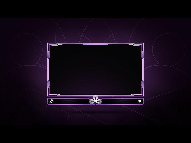 Animated Facecam Overlay Template || Stream Overlay Template 2022