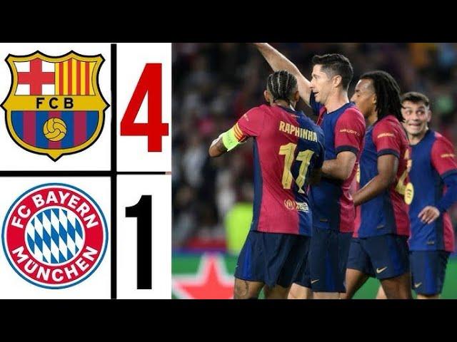 Barcelona vs Bayern Munich | Highlights |UEFA Champions League 23-10-2024