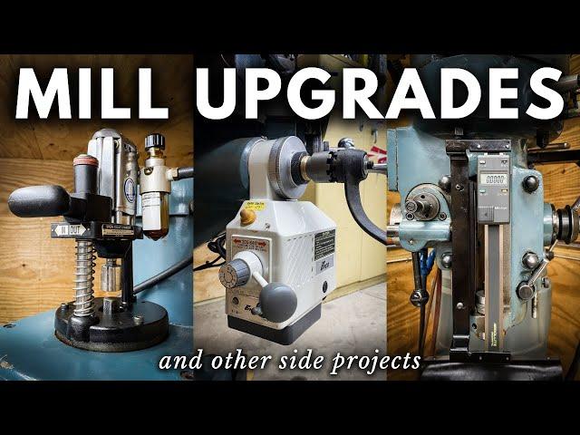 3 Mill Upgrades (A Side Project Extravaganza) || INHERITANCE MACHINING