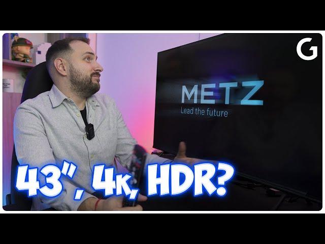 Впечатляващ SMART 4K Телевизор METZ MUC6100 43"