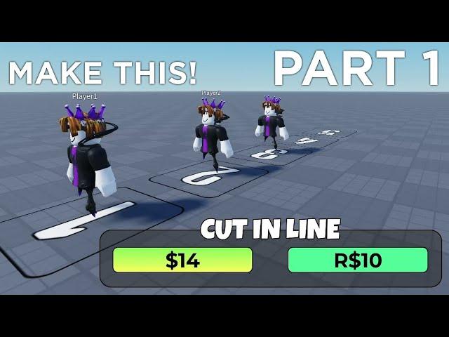 How to make a Line Simulator game Part 1 (Roblox Studio)