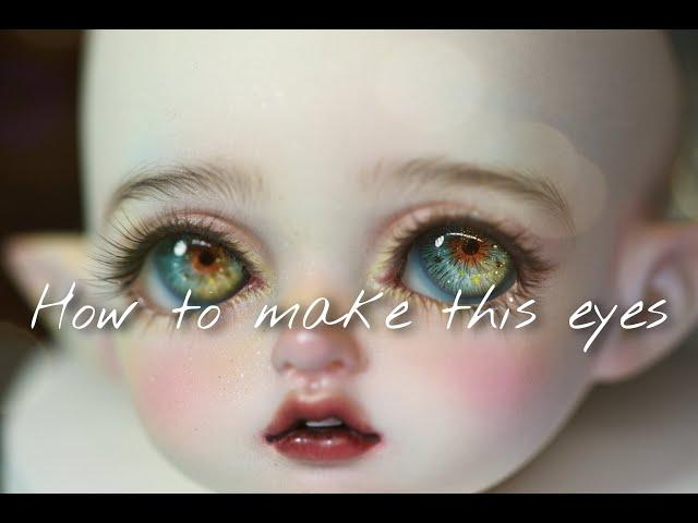 How to make realistic resin eyes for bjd - tianba0830