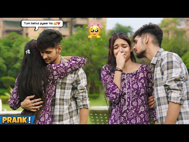 KISSING PRANK ON RUHI  || ये मैंने क्या किया  || Harshit PrankTv