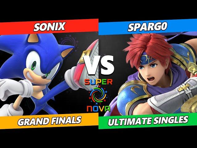 Supernova 2024 GRAND FINALS - Sonix (Sonic) Vs. Spargo (Pyra Mythra, Roy) Smash Ultimate - SSBU