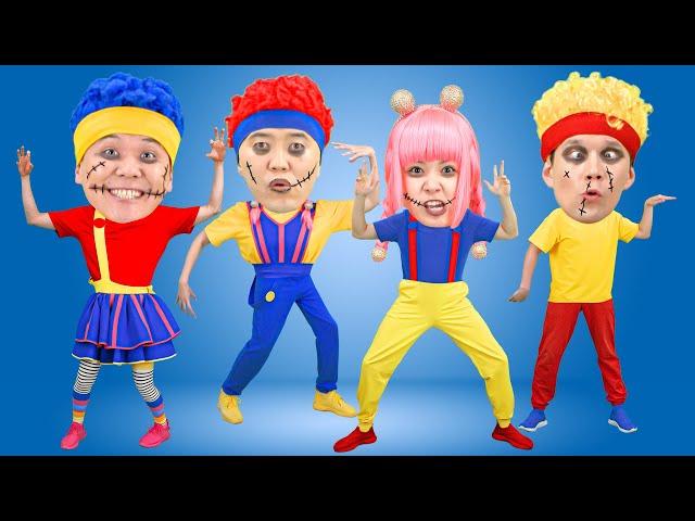 Monster Puzzle! DB Heroes Dance | D Billions Kids Songs