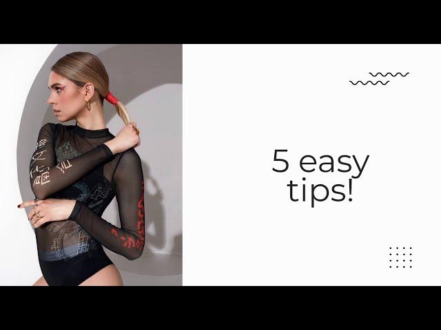 How to pose like a professional female model