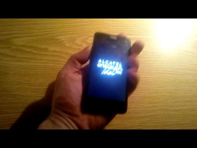 Alcatel One Touch Idol Mini hard reset