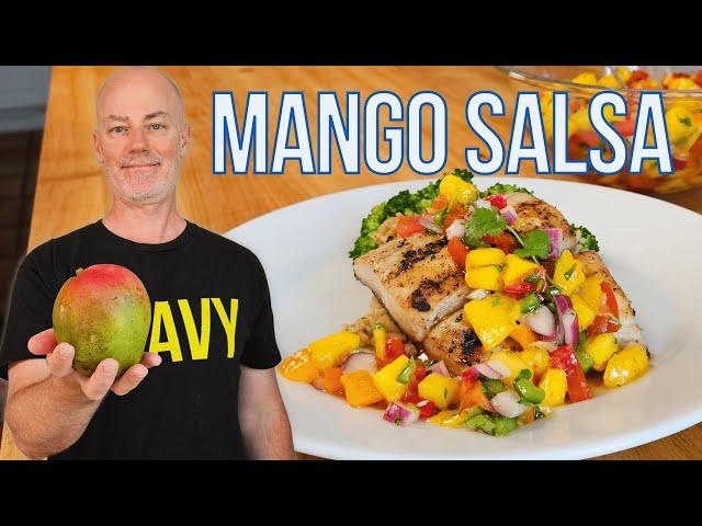 Taste Paradise with this Irresistible Mango Salsa Recipe | Easy Mango Salsa | Fresh Mango Salsa