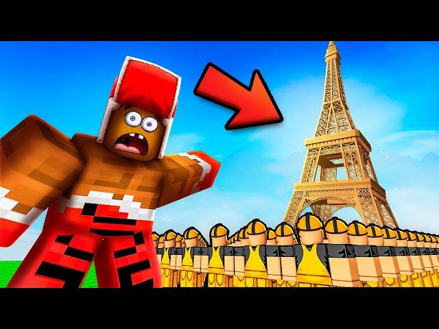 Мой Друг Нанял 1000 МОЩНЫХ СТРОИТЕЛЕЙ в СИМУЛЯТОРЕ СТРОЙКИ в Роблокс! Roblox