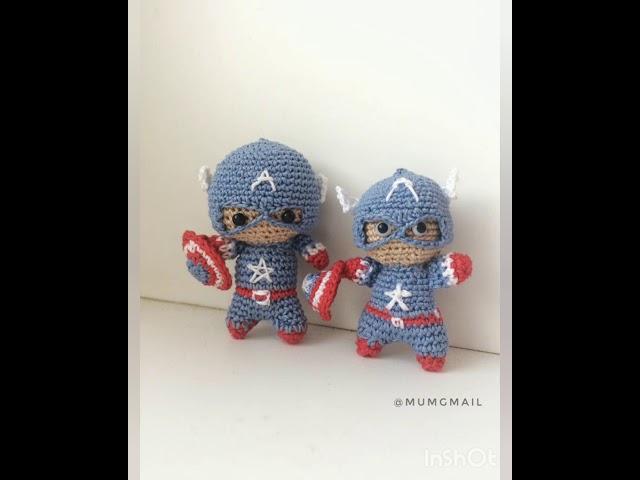 Crochet Captain America