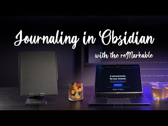 Journaling in Obsidian with the reMarkable - Full workflow