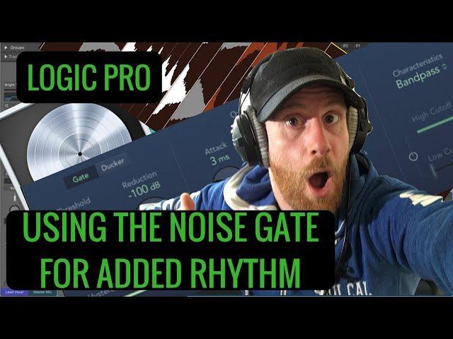 Sidechain Noise Gate Logic - How to Gate with a Sidechain Logic Pro tutorial